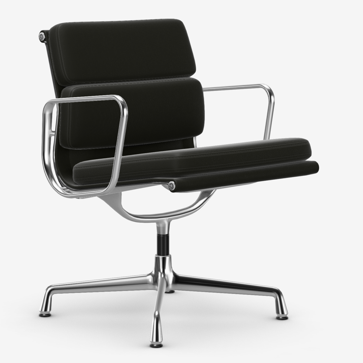 Vitra EA207 Leather Soft Pad refurbished