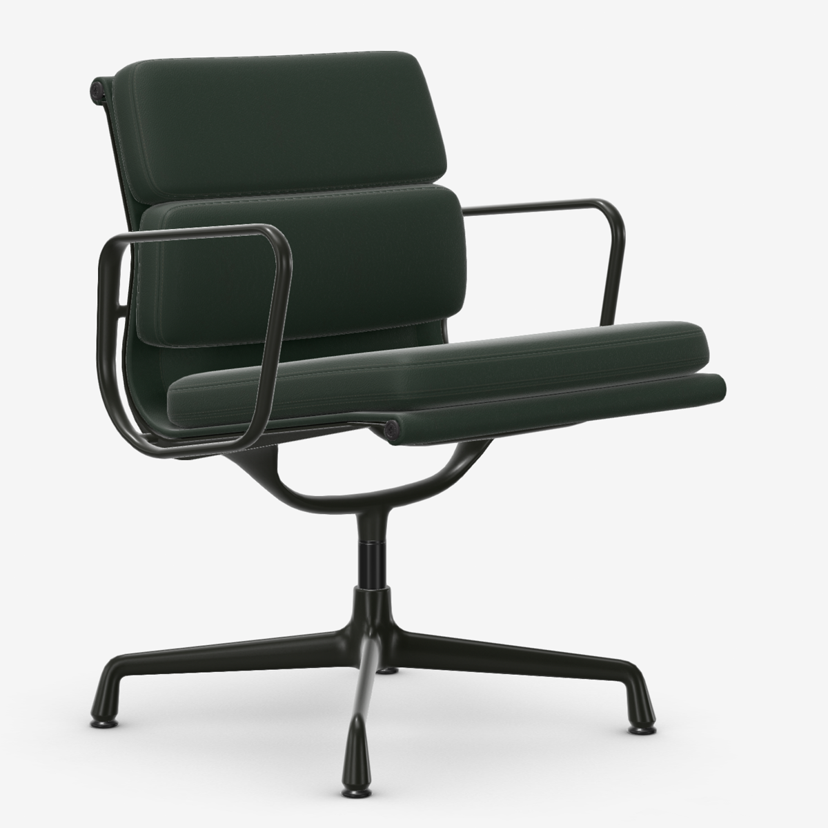 Vitra EA207 Leather Soft Pad refurbished