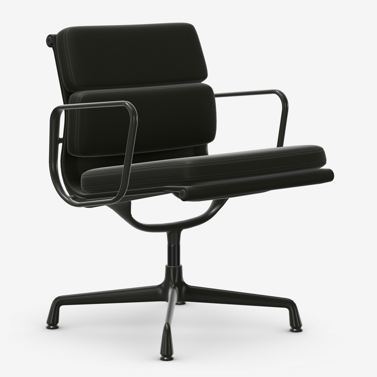 Vitra EA207 Leather Soft Pad refurbished