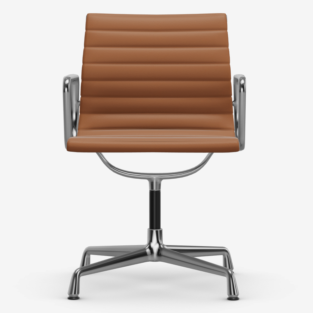 Vitra Aluminium Chair EA104 Leather (Unused, limited stock)