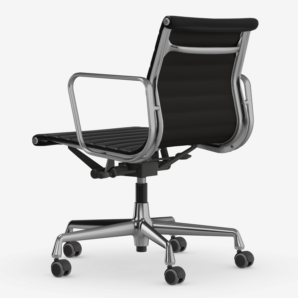 Vitra Aluminium Chair EA117 Leather (Unused, limited stock)
