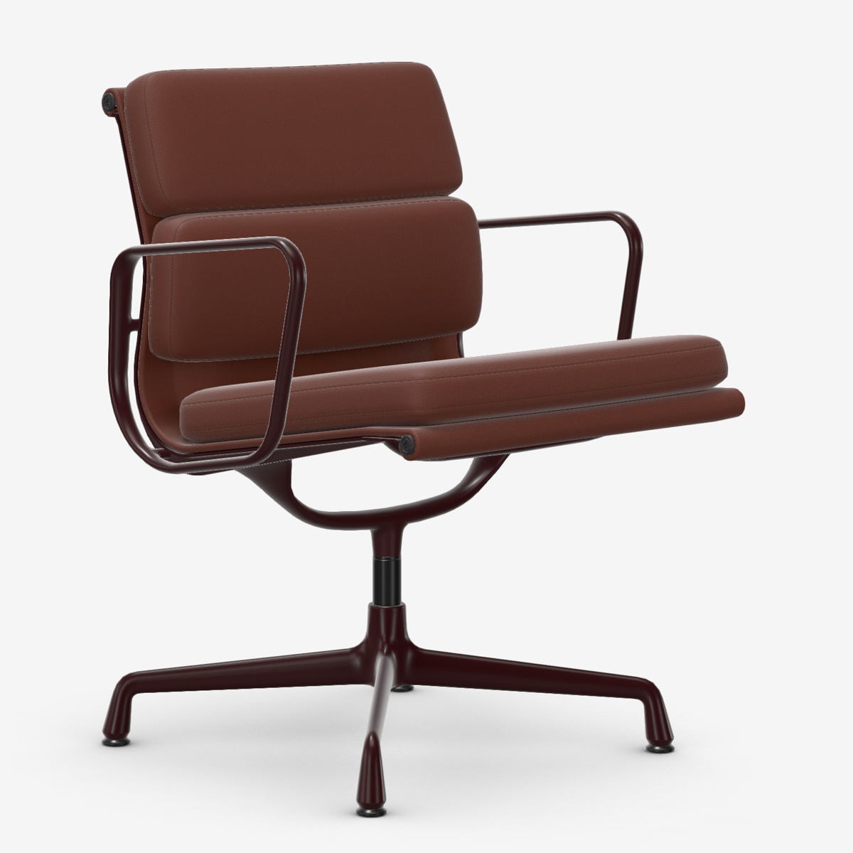 Vitra EA207 Leather Soft Pad refurbished