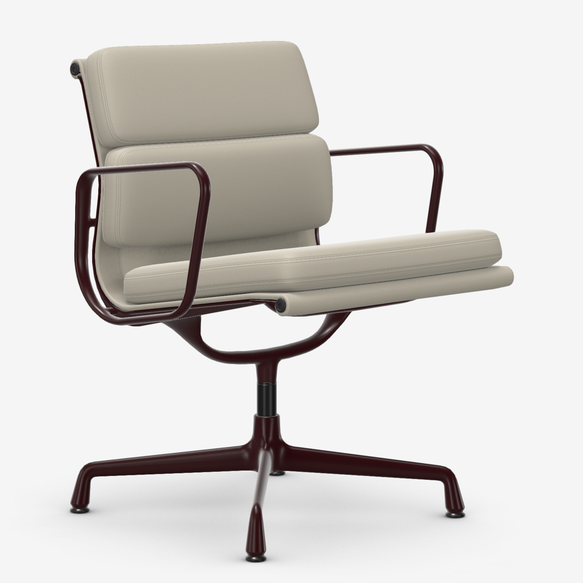 Vitra EA207 Leather Soft Pad refurbished