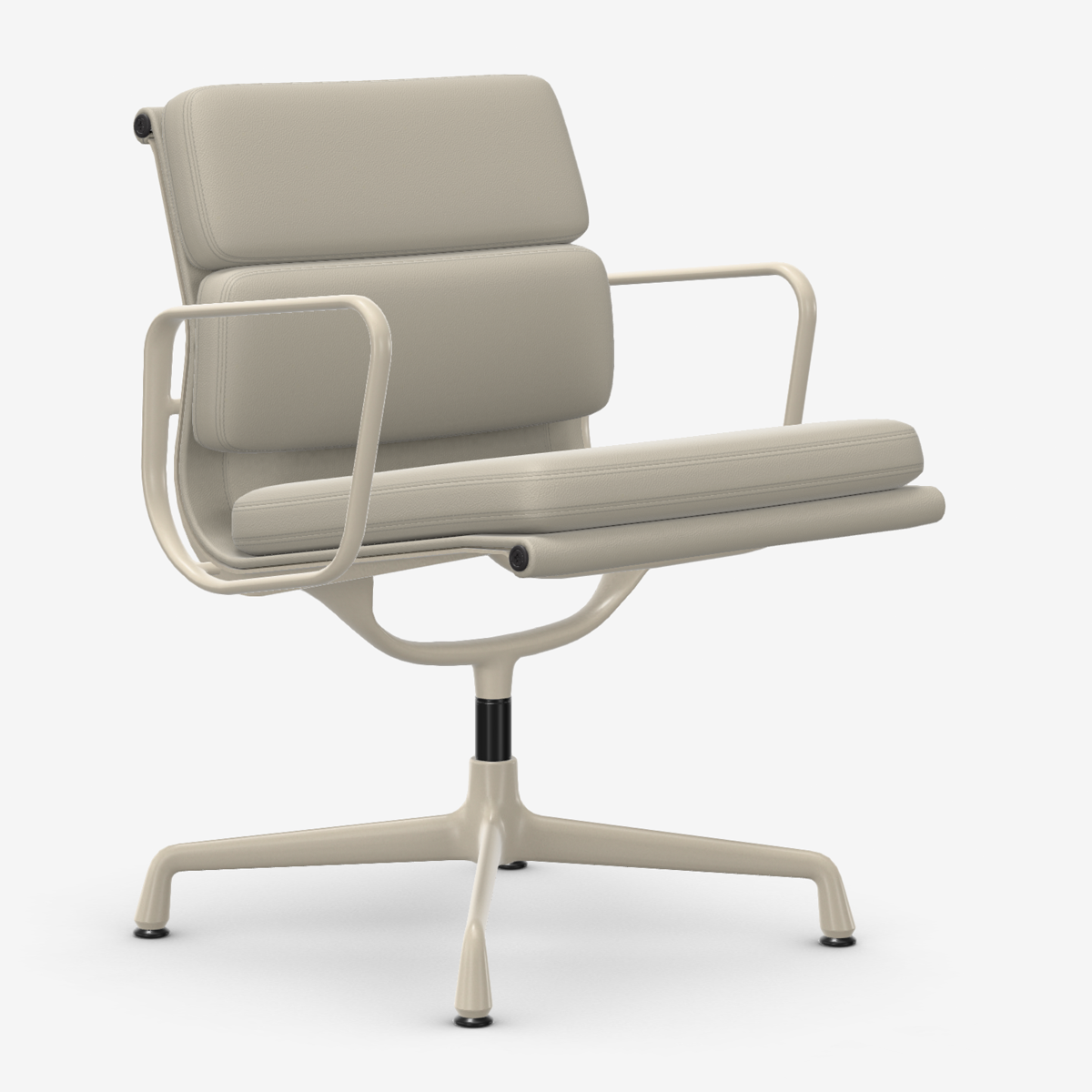 Vitra EA207 Leather Soft Pad refurbished